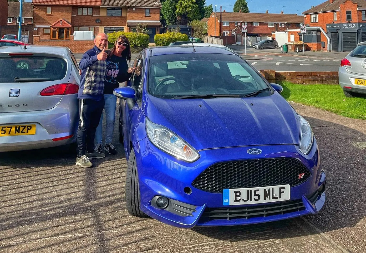 Customer bought Ford Fiesta ST